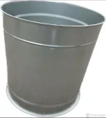 Круглая вставка для урны оцинкованная
