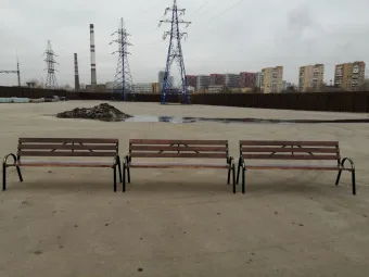 Скамейка КВАРТАЛ 1,5 метра 