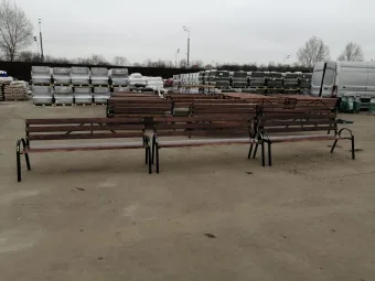 Скамейка КВАРТАЛ 1,5 метра 